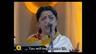 Ajeeb Dastan Hai Yeh ~ Lata Mangeshkar Live in Concert ~ 1997 ~ An Era in Evening ~ HD