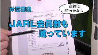 [雑談]JARL会員数も減っています