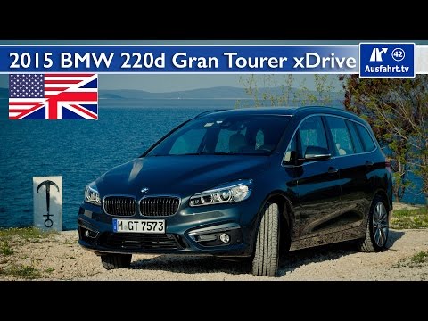 2015 BMW 220d Gran Tourer xDrive - Test, Test Drive and In-Depth Car Review (English)