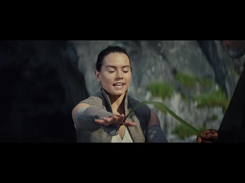 Star Wars: The Last Jedi (2017)-  Funniest Scene where Luke is trying to teach Ray about The Force