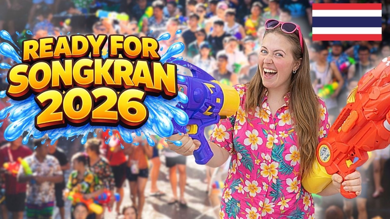 SONGKRAN Festival Shopping in Bangkok, Thailand 2026 (What We Bought)