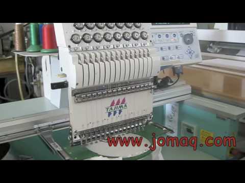 Tajima TEHX-C 1501 - Embroidering Machine www.jomaq.com