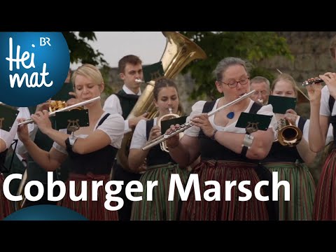 Georgsbläser Mehring-Raitenhaslach: Coburger Marsch | BR Heimat - Zsammg'spuit | Volksmusik