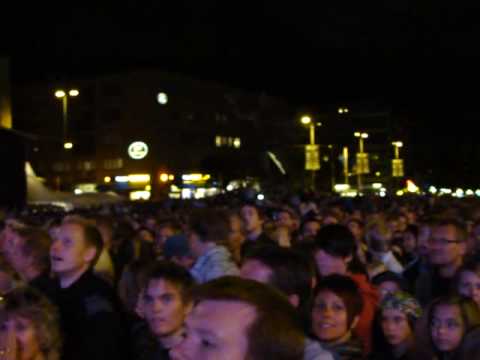 Wonderful Sweden - Europe Rocks in Gothenburg, Götaplatsen 2009-08-14