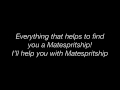 【Broadway Karkat】Matespritship -- Lyrics 