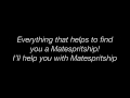 【Broadway Karkat】Matespritship -- Lyrics 