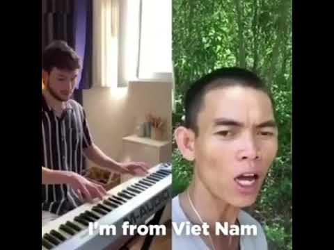 Ytiet The Cow Boy Singing Counting the Numbers of English. Celebrated by Celebrities