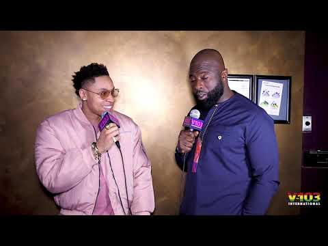 Rotimi Interview with Osei The Dark Secret at the V-103 Launch Party