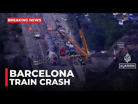 Spain train crash: Barcelona commuter train accident kills one person