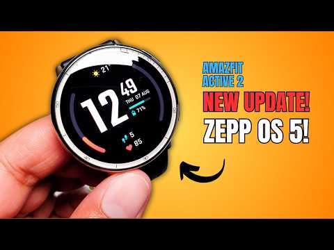 Amazfit Active 2 Zepp OS 5 Update is here! Solves a Major Issue!