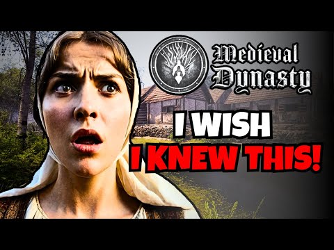 I Wish I Knew This When I Started Playing - Medieval Dynasty