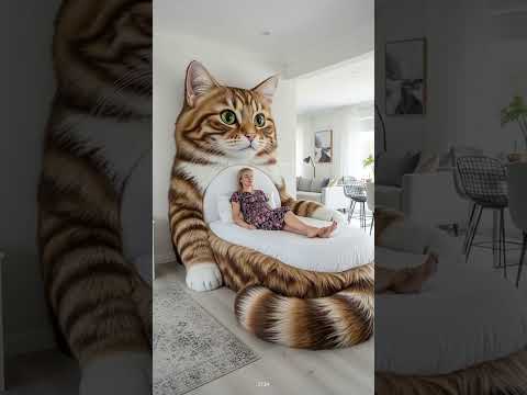 This Couch Meows Back 😻😻