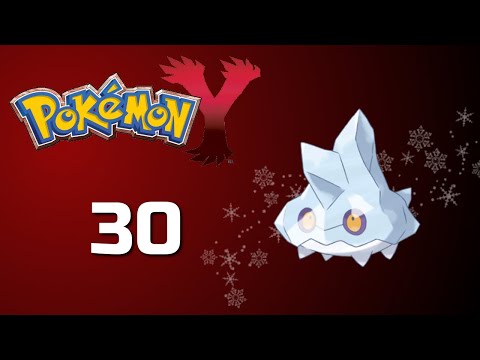 Pokémon Y Playthrough Part 30 - Finishing Frost Cavern & New Team Member!