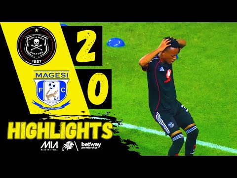 ORLANDO PIRATES vs MAGESI FC ‣ ALL GOALS & HIGHLIGHTS ‣ BETWAY PSL 2025/26