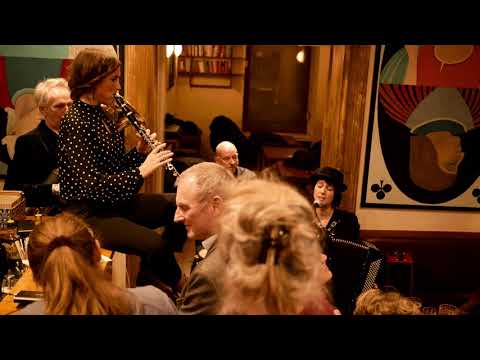 TRIO PICON & MIKE TURNBULL "Cemile" (Birsen Alan) Yiddish music concert at Café Lyrik in Berlin