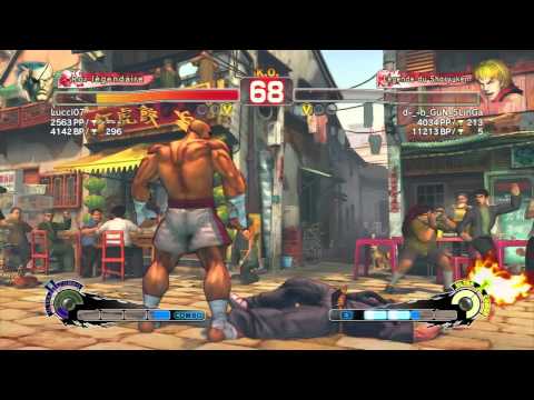 SSF4-AE: Lucci07 [Sagat] vs d-_-b_GuN_SLinGa [Ken]