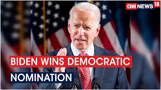 Joe Biden Wins Democratic Nomination, Will Take On Trump In Race To White House | CNN News18 - Download this Video in MP3, M4A, WEBM, MP4, 3GP
