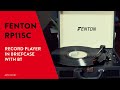 Fenton Plattenspieler mit Bluetooth RP115 Schwarz