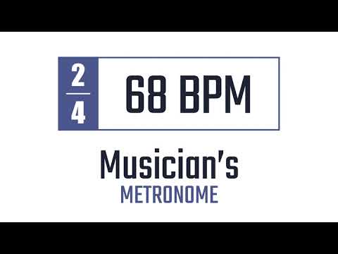 68 BPM - 2/4 - Metronome
