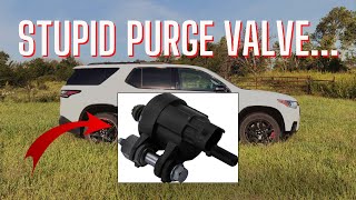 2019 Chevy Traverse Purge Valve Replacement - Full Tutorial