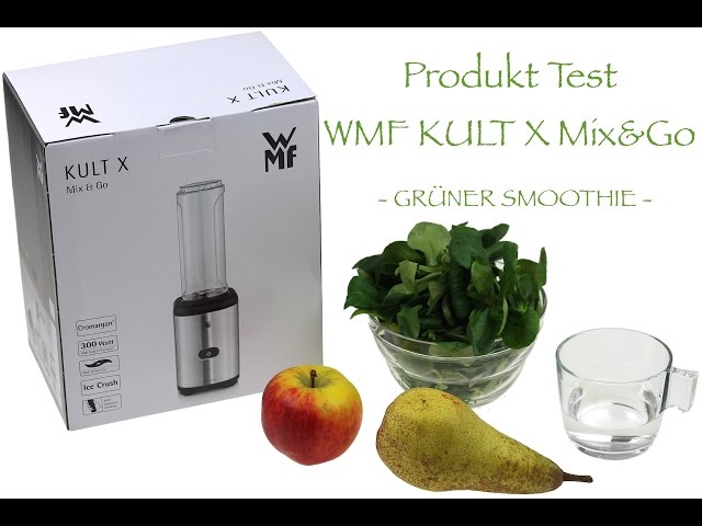 Video Teaser für Produkt Test WMF Kult X Mix&Go Smoothie Maker  | Unboxing  | Grüner Smoothie