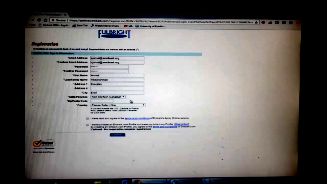 Fulbright Application Tutorial