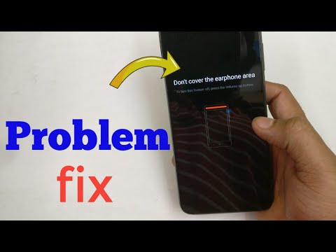 Don't cover earphone area problem - Redmi mobile don't cover the earphone area problem