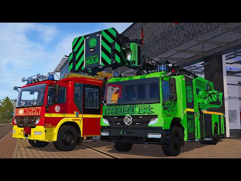 TRANSPORTING SMART, MERCEDES, AUDI, DACIA POLICE CARS INTO GARAGES! Emergency Call 112