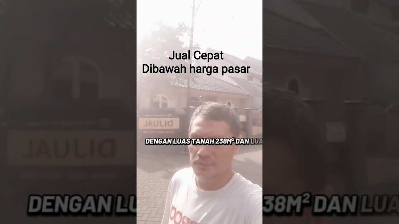 Jual Murah Rumah Luas 238M SHM di Islamic Village Tangerang