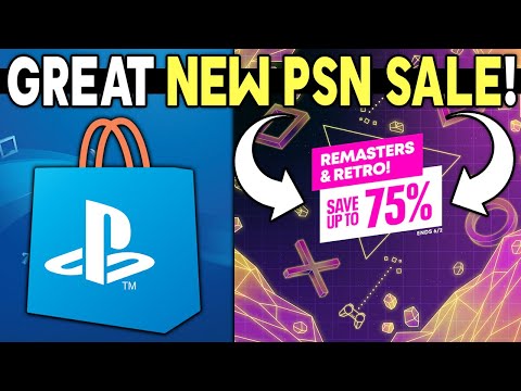 NEW PSN SALE Live Right NOW - Great PS4 Game Deals! (PSN Remasters and Retro Sale 2021)