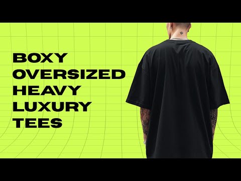 I Finally Found the Best Oversized T-Shirt Blanks...