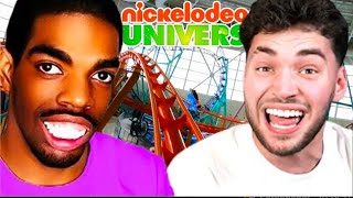 JakeFuture And Adin Go On The The Nickelodeon Roller Coaster!