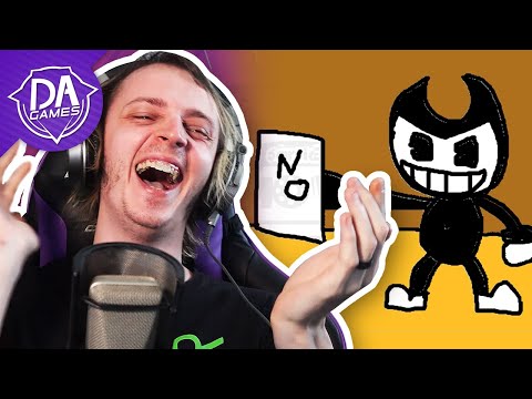 BENDY, BOYFRIEND, AND FREDDY WALK INTO A BAR (Gartic Phone)