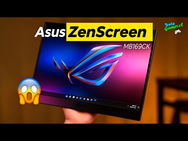 Vídeo relacionado con ASUS VT169HE Monitor táctil de 16" FHD (1920 x 1080), táctil de 10 Puntos, IPS, ángulo de visión Amplio, sin Marco, antiparpadeo, luz Azul Reducida, HDMI, Compatible con Windows 11