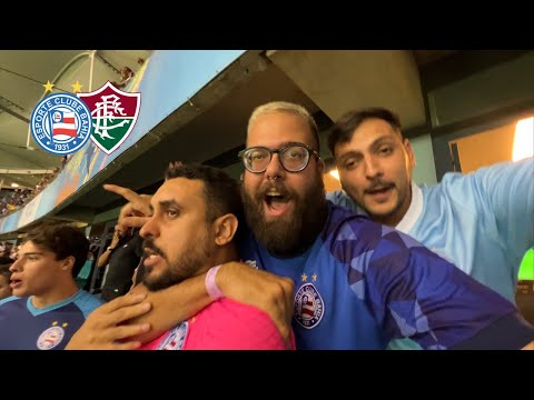 🙏🏼 ALÍVIO! | BAHIA 1X0 FLUMINENSE | VLOGAÇO