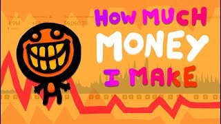 How much MONEY I make as a YOUTUBER &amp; GAME DEVELOPER !