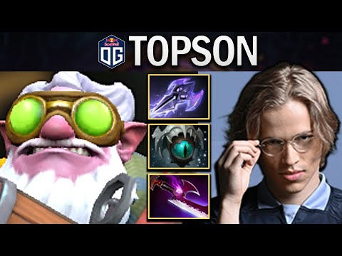 OG.TOPSON SNIPER WITH MAGE SLAYER & SILVEREDGE - DOTA 2 7.31 GAMEPLAY