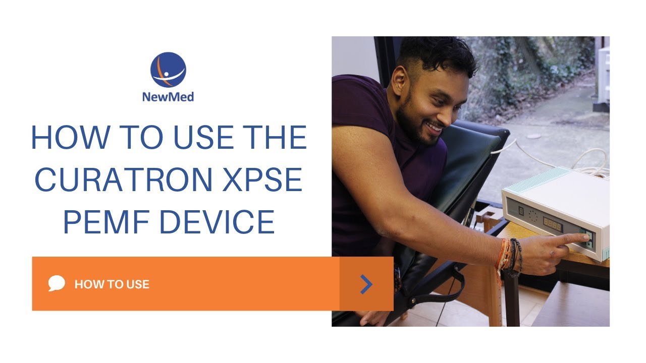 How to use the Curatron XPSE PEMF therapy device