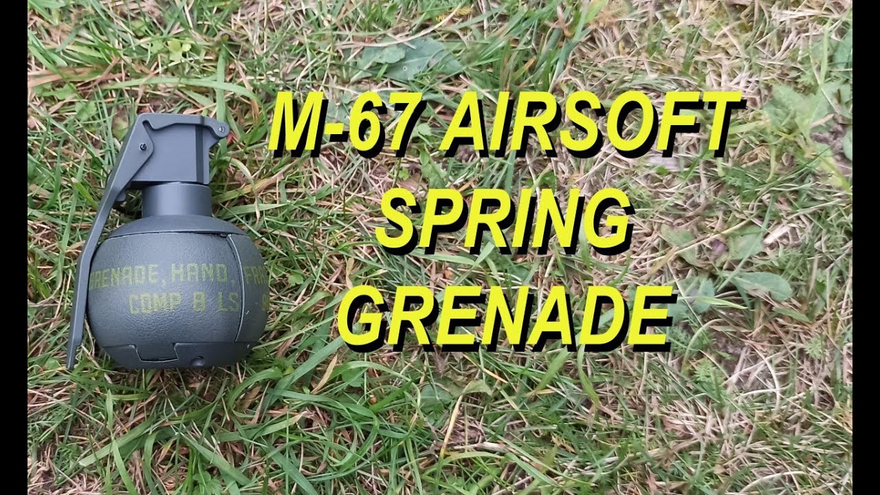 Red Sonja Airsoft: M-67 airsoft spring grenade