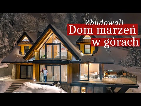 Nowoczesny DOM W GÓRACH! Budowa na skarpie z widokiem MARZEŃ! "Ta działka była jak skocznia"
