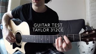 Taylor 312ce Video