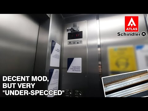 1966 ATLAS (m. Atlas Schindler) Traction Elevator - Caesarius Hotel, Downtown - GO, BR