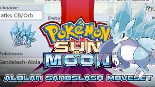Alolan Sandslash Moveset Guide! How to use Alolan Sandslash! Pokemon Sun and Moon! by PokeaimMD