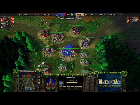 HawK(ORC) vs Sheik(NE) - ATR - Warcraft 3 Classic - RN8533