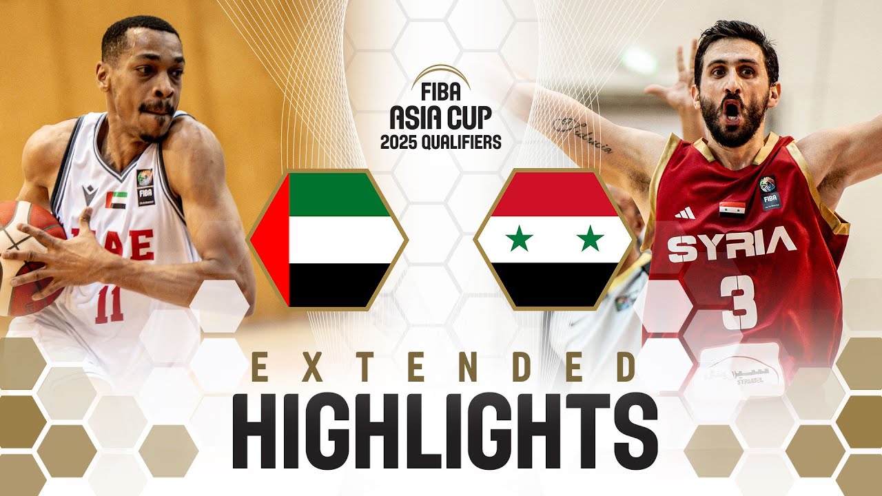 UAE vs Syria - 1st Round - FIBA Asia Cup 2025 Qualifiers | FIBA.basketball