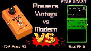 Video thumbnail for MXR Phase 90 vs Boss PH-3 Phase Shifter by Middle Aged Gear Junkie