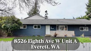 8526 Eighth Ave W Unit A Everett, WA