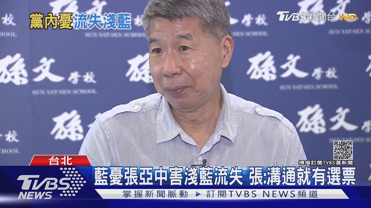 藍黨魁選舉黑馬？張亞中：我覺得我會贏