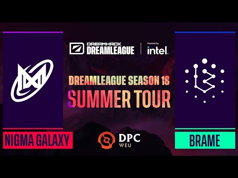 Dota2 - Brame vs. Nigma Galaxy - Game 2 - DPC WEU Tour 3 - DreamLeague Season 18