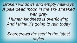 Katie Melua - I Think Its Going To Rain Today Lyrics